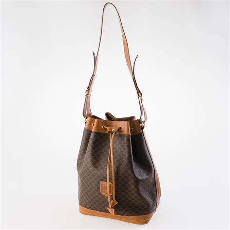 celine macadam bucket bag.